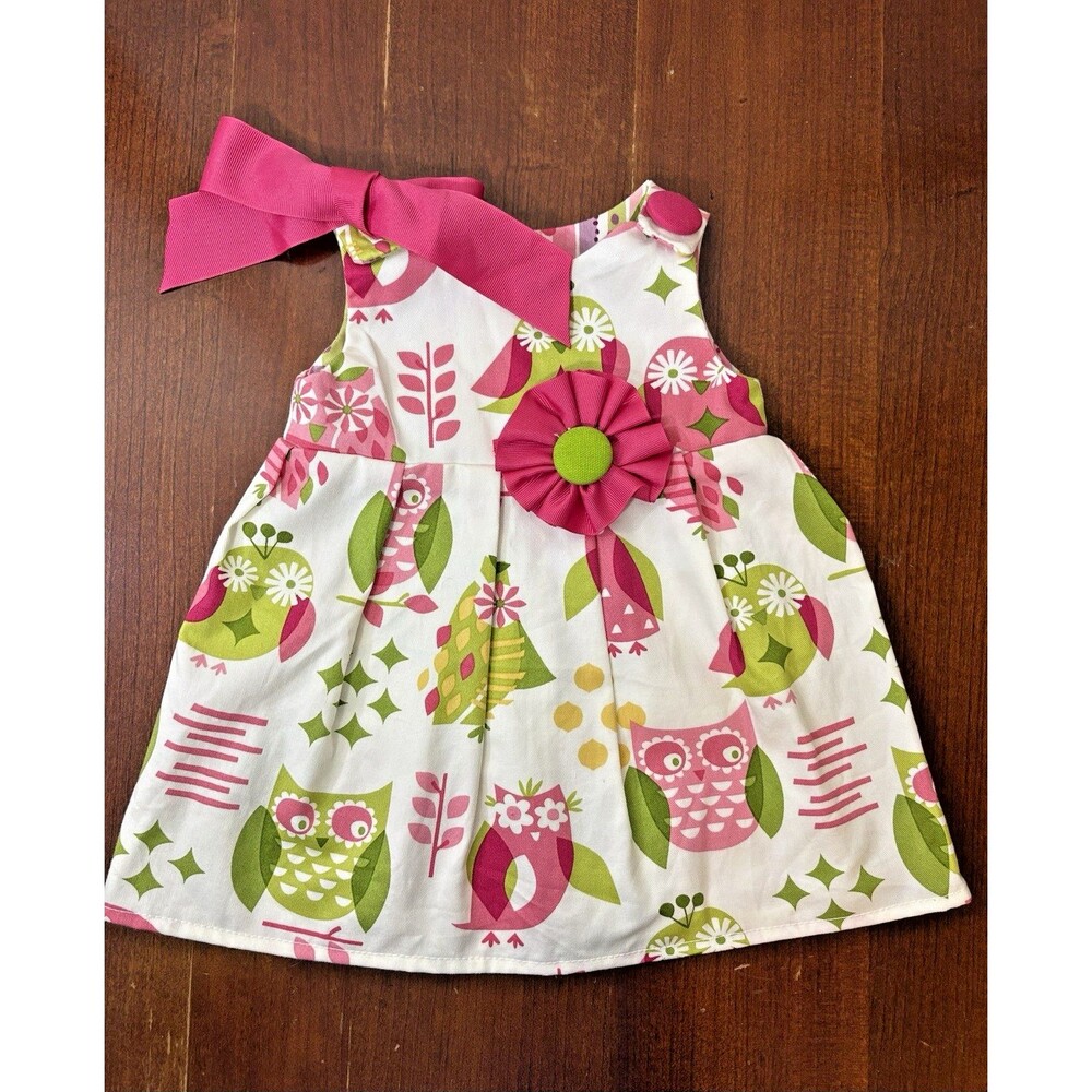 Infant Girls 9 Month Dress “Caught You  Lookin” Easter Dress